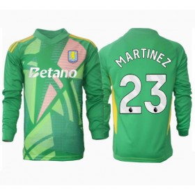 Aston Villa Emiliano Martinez #23 Målvakt Hemmakläder 2024-25 Långärmad